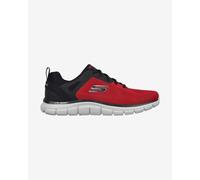 Skechers Track Broader Shoes Red Black White - 42.5