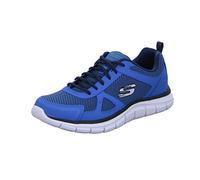 Skechers Track Bucolo Mens Training Shoes Blue Gym Workout Cushioned Trainers