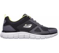 Skechers Track Bucolo Mens Training Shoes Grey Gym Workout Cushioned Trainers