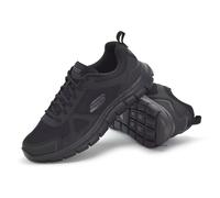 Skechers Track Scloric Mens Trainers Black Size UK 10 Memory Foam Comfort