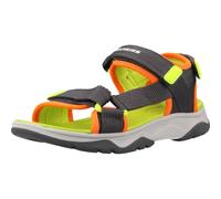 Skechers TREAD SEEKER unisex-child Sneaker, CHARCOAL ORANGE, 4 UK