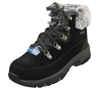 Skechers Trego Snow Worries Waterproof Womens Casual Boots in Black - 6 UK