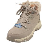 Skechers Trego Snow Worries Waterproof Womens Casual Boots in Mushroom - 4 UK