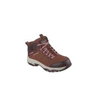 Skechers Women's Trego Trail Destination Hiking Shoe, Brown Synthetic/Textile/Multi Trim, 7 UK