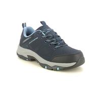 Skechers Trego Trail Tex NVGY Navy Grey Womens Walking Shoes 180119