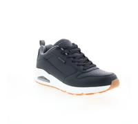 Skechers Mens Uno - Alder Trainers - Black/Grey - 8 UK