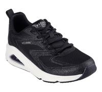 Skechers Tres-Air Uno Glit-Airy WoMens Black Trainers - Size UK 8
