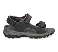 SKECHERS Tresmen Garo Black Sandals Man Filament Dimmable Tear & Memory Foam New