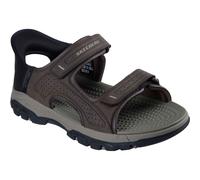 Skechers Men's TRESMEN Reece Sport Sandal, Chocolate, 12 UK