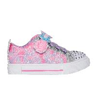 Skechers Twinkle Toes: Twinkle Sparks - Underwater Magic Sneaker in Lavender, Size 9 | Synthetic/Textile