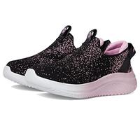 Skechers Ultra Flex 3.0-All Things S Unisex Kids' Trainers, Black and Rose Gold, 1 Little Kid