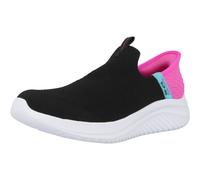 Skechers Ultra Flex 3.0 Black Pink Slip-Ons Women