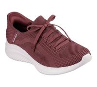 Skechers Ultra Flex 3.0 Brilliant Path Textile Women's Burgundy Trainers New