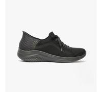 Skechers Women's Ultra Flex 3.0 brilliant way Sneaker, Black, 6 UK