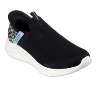 Skechers Girl's Ultra Flex 3.0 Colory Wild Girls Trainers - Black - Size: F (Standard)/12.5