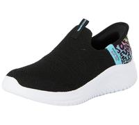 Skechers Girl's Ultra Flex 3.0 Colory Wild Girls Trainers - Black - Size: F (Standard)/12.5