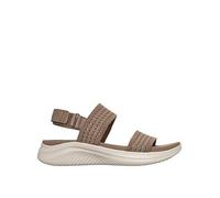 Skechers Ultra Flex 3.0 Sandal, Brown, Size 6, Women Brown