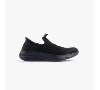 Skechers Boy's Slip-ins: Ultra Flex 3.0 - Smooth Step Sneaker in Black, Size 6 | Textile, Machine Washable