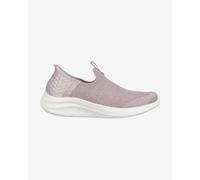 Skechers Women's Ultra Flex 3.0 Smooth Step Sneaker, Mauve Knit Jersey Trim, 7 UK