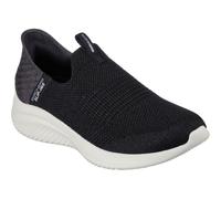 Skechers Women's Hands Free Ultra Flex 3.0 Smooth Step Slip-In Trainers, Black, 8 UK Wide