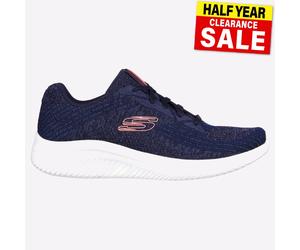 Skechers Ultra Flex 3.0 Womens Casual Fashion MEMORY FOAM Trainers Navy