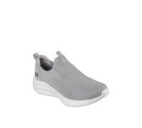 Skechers Ultra Flex 3.0 Women's Slip-On Machine Washable Grey Trainers with Engineered Knit and Air-Cooled Memory Foam (Grey, UK Footwear Size System, Adult, Women, Numeric, Medium, 7)