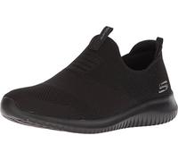 Skechers Ultra Flex-First Take Slip On Trainers, Black, 3 UK