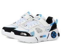 Skechers Uni-Kinders Gametronix 2.0 Trainers, White Black Blue, 12 UK