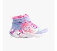 Girl's Skechers 303057L/LVHP UNICORN DREAMS - MAGICAL COVE Girls Trainers Lavender/Hot Pink - Multi - Size: UK 13 small kids
