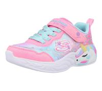 Skechers Kids' S-Lights Unicorn Dreams Wishful Magic Light Up Trainers, Pink