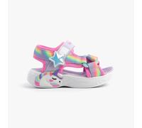 Skechers Unicorn Dreams Sandal- Dreamy Girls Synthetic Lavender Multi Sandals
