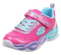Skechers Unisex Child Wavy Beams Trainers, Bright Pink Multicoloured, 3 Little Kid