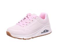 Skechers Unisex Kid's Uno Fall Air Winter Boots, Pink, 2 UK