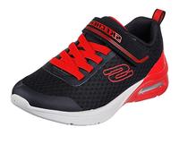 Skechers Unisex Kids 403773l BKRD Sneaker, Black Textile Red Trim, 12 UK