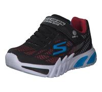 Skechers Unisex Kids 400137l Bkrb Sneaker, Black Synthetic Red Blue Trim, 9.5 UK