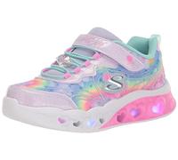Skechers Shoes (Trainers) FLUTTER HEART LIGHTS in Silver 12 kid