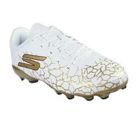 Skechers Unisex Kid's Football Boots, White, 3 UK