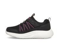 Skechers Girls Waterproof: Bounder Pro - Aqua Step Sneaker in Black/Hot Pink, Size 2 | Synthetic/Textile