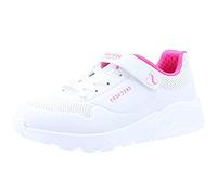 Skechers Unisex Kids Uno Lite Sneaker, White, 13.5 UK