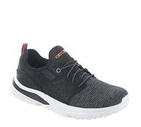 Skechers Unisex Meteor-Lights Trainers, Charcoal, 3 UK
