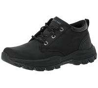 Skechers Knowlson Ramhur BLK Black Mens Chukka Boots 204921 in a Plain Leather in Size 9.5