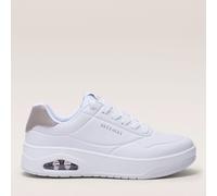 Skechers Women's Uno Courted Style Sneaker, Lavender, 8 UK