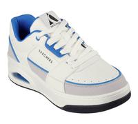 Skechers Uno Court Low-post WBL White Blue Mens trainers in a Plain in Size 6