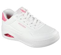 Skechers Uno Court Trainers Womens White and Pink Dlth 8 UK