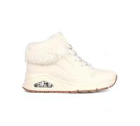 Skechers Uno Fall Air Ankle Boots Off-White, White, 6.5 UK
