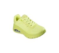 Skechers UNO Flex Spring On Air Trainers Women Girls 177794 Lime, lime, 5 UK
