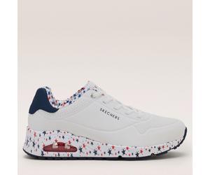 Skechers Uno Free Stryde Trainer WHITE SIZE 4