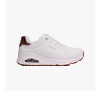 Girls' Lace-up Uno - White/gold