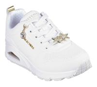 Skechers Uno Gen1 Trendy Jewels Trainer White/Gold