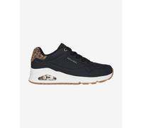 Skechers Women's UNO Jungle NITE Sneaker, Black, 8 UK
